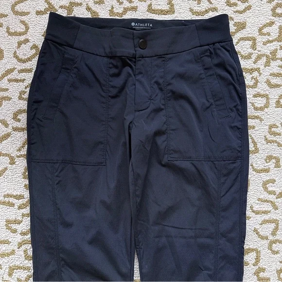 Athleta Trekkie Jogger 2.0, Black, 4 Petite - Picture 3 of 9